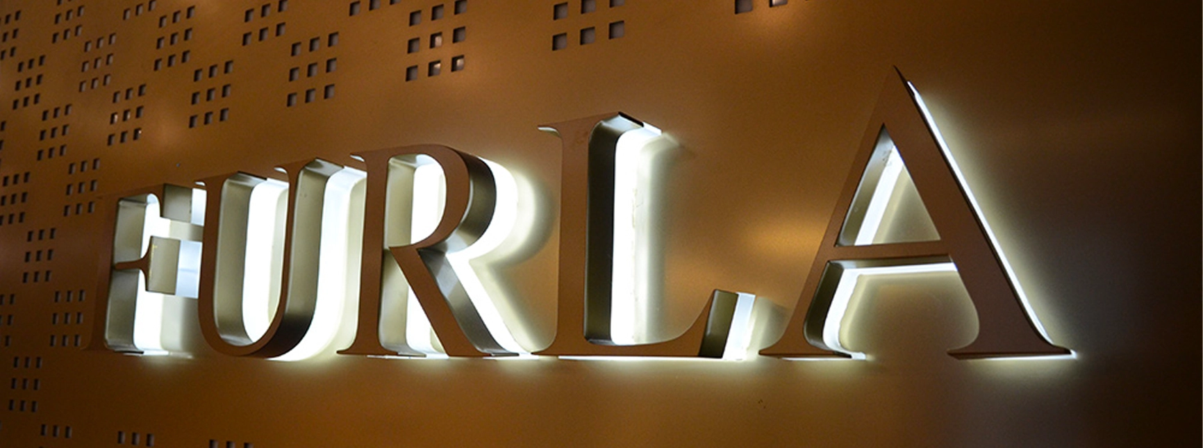 back lit sign banner